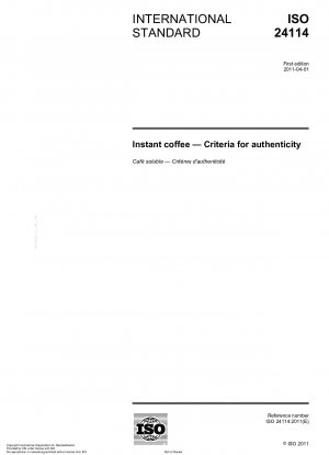 Café instantáneo: criterios de autenticidad