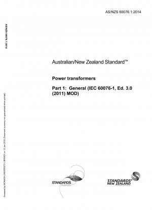 Transformadores de potencia - General (IEC 60076-1, Ed. 3.0 (2011) MOD)