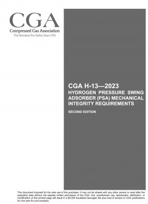 REQUISITOS DE INTEGRIDAD MECÁNICA DEL ADsorbedor por oscilación de presión de hidrógeno (PSA)